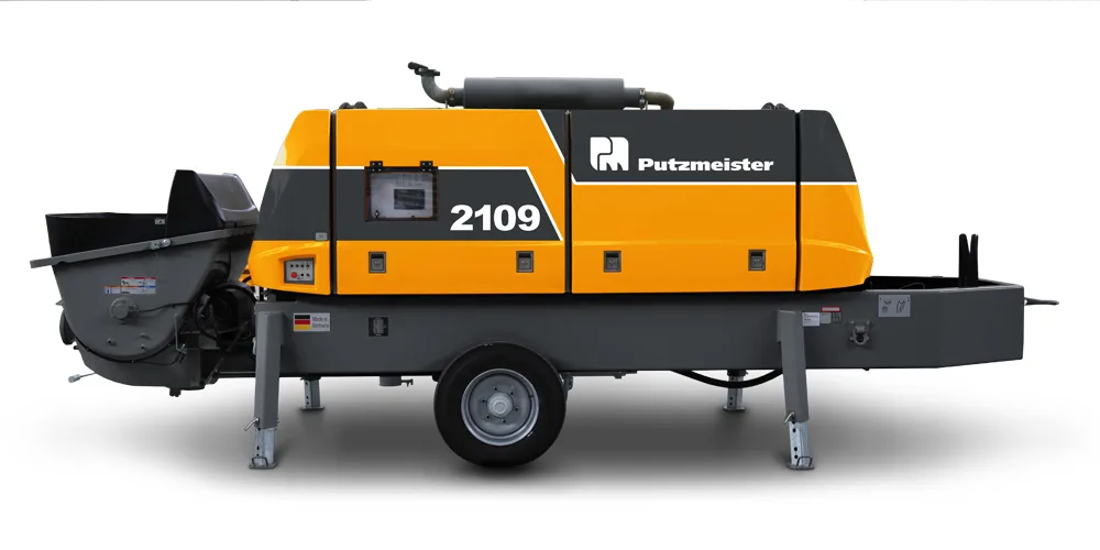 Putzmeister 2109 trailer pump