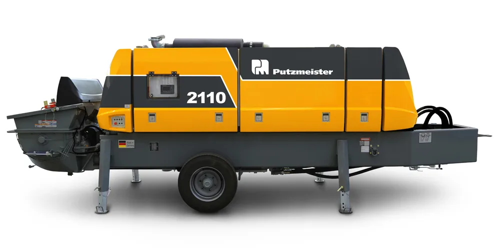 Putzmeister 2110 trailer pump