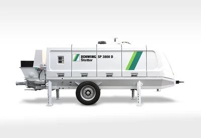 Schwing SP 3800 D trailer pump