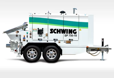 Schwing SP 750-18 trailer pump